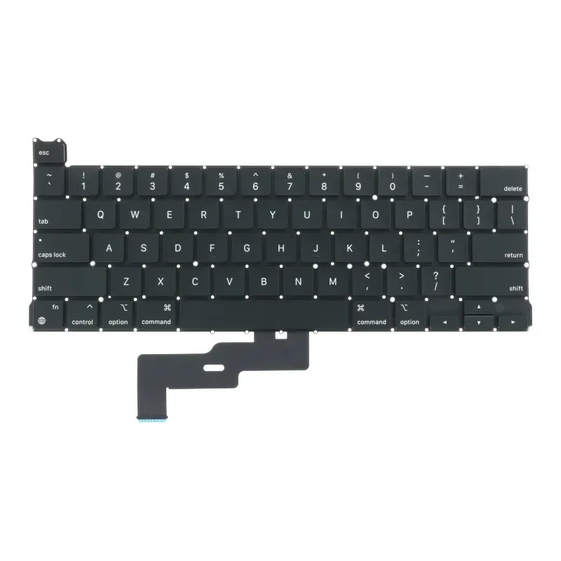 Teclado para MacBook Pro 13.3 M1 A2338 Versão EUA Teclado para MacBook Pro 13.3 M1 A2338 Versão EUA