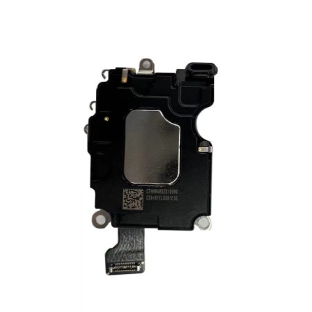 Alto-falante Speaker para ouvir áudio no iPhone 16 Pro Max.
