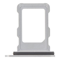 Porta de cartão SIM para iPhone 16 Pro Max Branco 1 SIM.