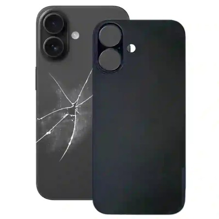 Back Cover for iPhone 16 Black