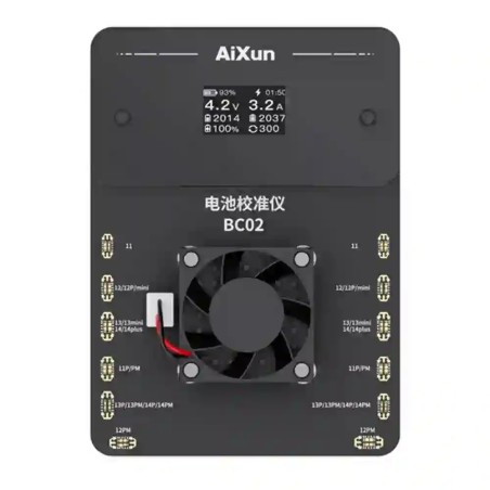 Calibrador de bateria AIXUN BC02 para iPhone da série 11-14.