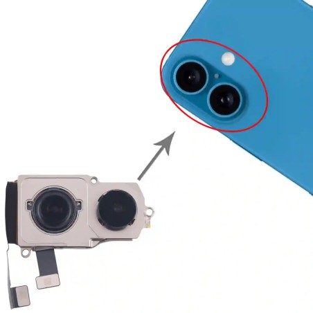 Rear Camera For Apple IPhone 16 Plus