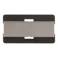 Capa de bateria com anel magnético para iPhone 16-16 Plus.
