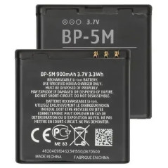 Batteria ORIGINALE Nokia BP-5M N81 N81 8GB 5700 6110 6500 8600 7390 Classic