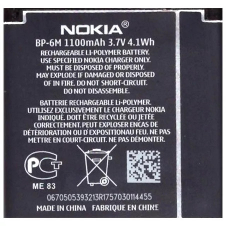 Batería ORIGINAL Nokia BP-6M