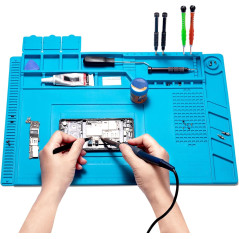 Antistatic Mat with Thermal Insulation 45cm x 30cm (Blue)