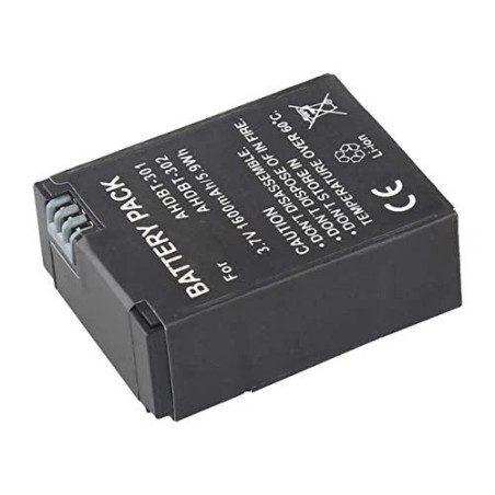 Battery for GoPro HD HERO 3 1600 mAh AHDBT-201, AHDBT-301, AHDBT-303