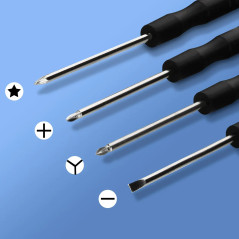 Kit de réparation pour smartphones / tablettes, tournevis / ventouse