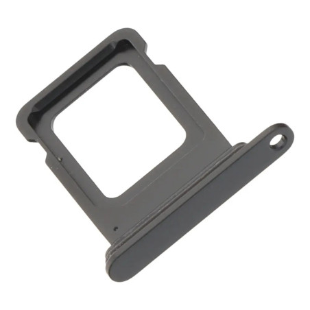 Plateau de tiroir de fente pour carte SIM pour iPhone 16e Noir