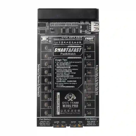 OSS TEAM W206 Pro Attivatore Tester Batteria Apple Watch iPad 23 - 1