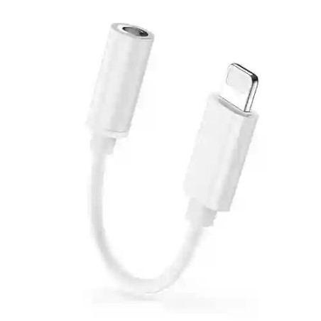 Adaptador Lightning para Jack 3,5mm Certificado Apple MFi - Áudio Hi-Fi AUX para iPhone