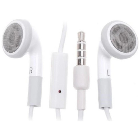 Auricolari Stereo Jack 3,5 con Microfono Compatibili iPod, iPhone, Lettori MP3 5.5  - 1