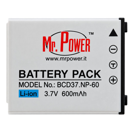Batteria per Casio NP-60 NP60 Exlim EX-Z25 Z29 Z80 Z85