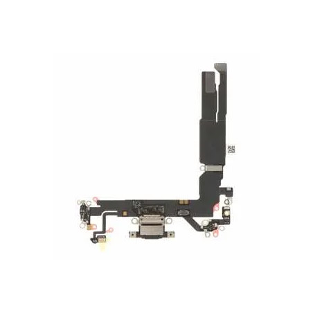 Nappe Flex Connecteur de Charge pour Apple iPhone 17 Noir