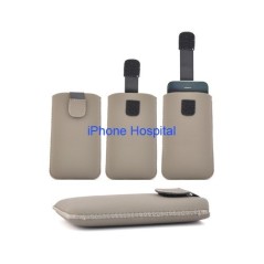 Bolsa protetora marrom claro para iPhone 3G/3GS - 1