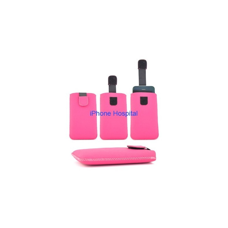 Fuchsia Pouch Case for iPhone 3G/3GS - 1 Fuchsia Pouch Case for iPhone 3G/3GS - 1