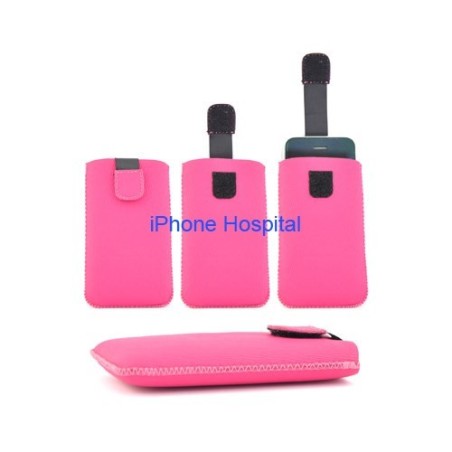 Capa de bolsa rosa para iPhone 3G/3GS - 1