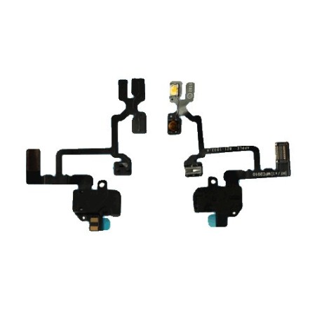 Câble flexible jack audio muet Apple iPhone 4G
