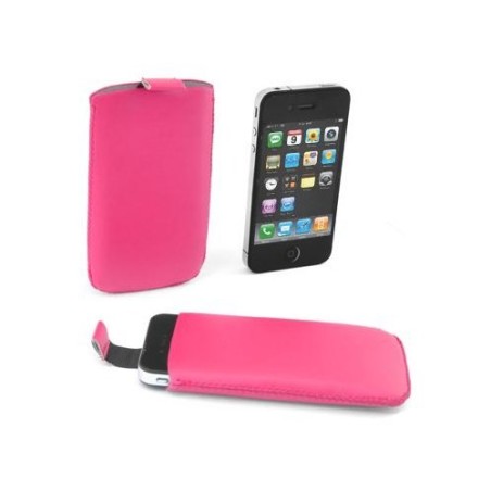 Étui pour IPhone 4 Fuchsia - 1