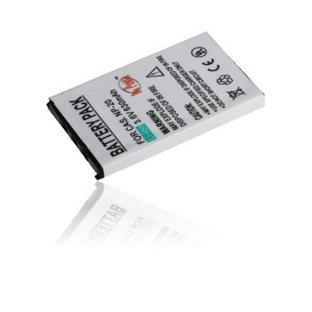 Bateria NP-20 para Casio Exilim EX-M1, M2, M20, S1, S2, S3, S20, S23, S100, S500