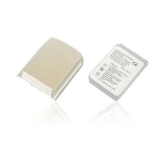 Qtek Qtek Batterie interne plus couvercle de batterie argenté renforcé pour S100 - 1