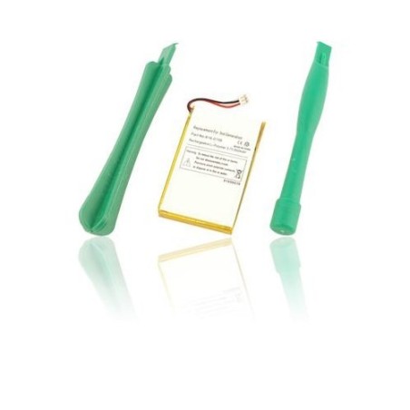 Bateria interna, conjunto adicional e instruções de montagem para Apple iPod Classic III.