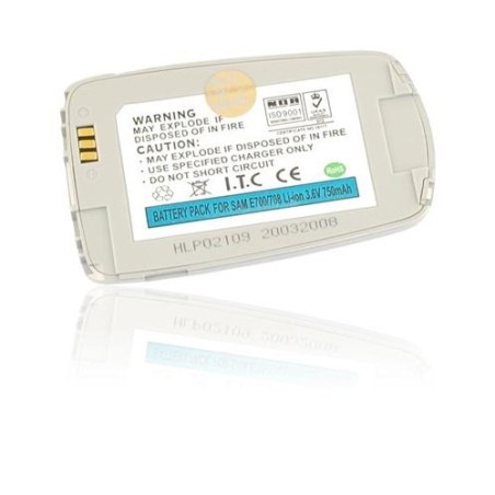 Batteria color Silver per Samsung E700 Samsung - 1