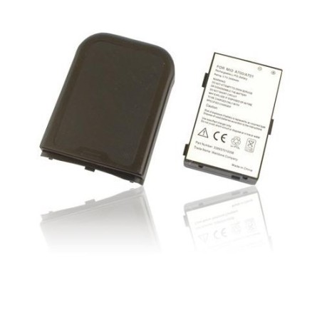 JCID Batterie interne et couvercle de batterie renforcé Noir pour Mitac A701 - 1