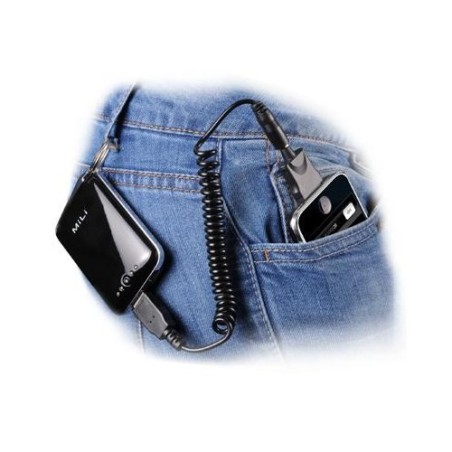 Bateria Externa - MiLi Crystal cor Branco