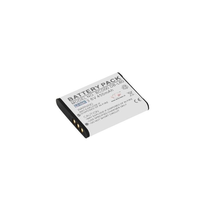 Batteria Multimarca DB-L80 Pentax - 2 Batteria Multimarca DB-L80 Pentax - 2
