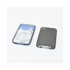 Silicone Case Ipod Touch 4th Generation Black - 1