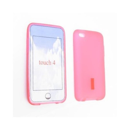 Funda de silicona Ipod Touch 4ª Generación Rosa - 1