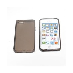 Apple Etui pour Iphone 5 Noir Transparent - 1